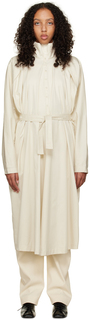 Платье миди с поясом Off-White LEMAIRE