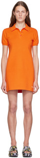 Оранжевое мини-платье The Tennis Dress Marc Jacobs