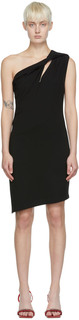 Черное мини-платье из вискозы Givenchy