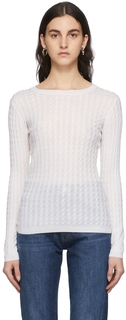 Мини-пуловер с косами Off-White Totême Toteme
