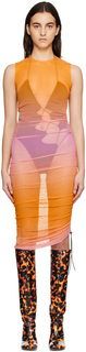 Оранжевое платье-миди Heatwave Louisa Ballou