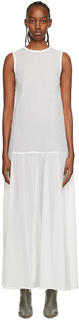 Белое платье-макси без рукавов Pascal SIR.