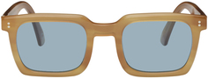 Темно-коричневые солнцезащитные очки Secolo RETROSUPERFUTURE