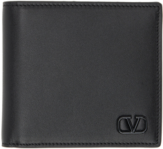 Черный бумажник VLogo Bifold Valentino Garavani