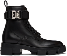 Черные армейские ботинки Terra Givenchy