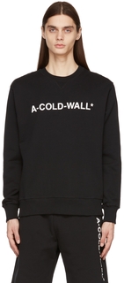 Черный свитшот с логотипом Essential A-COLD-WALL*