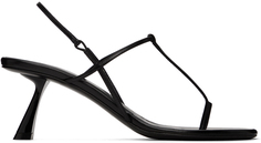 Черные босоножки на каблуке Linden KHAITE