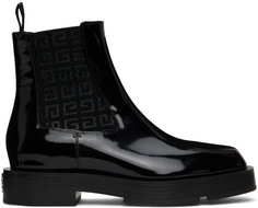 Черные квадратные ботинки челси Givenchy