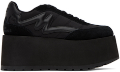 Черные кроссовки The Platform Jogger Marc Jacobs
