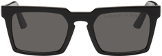 Черные солнцезащитные очки среднего размера Type 02 Limited Edition Clean Waves