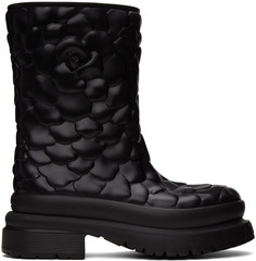 Черные - Короткие ботинки Atelier 03 Rose Edition Valentino Garavani