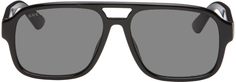 Черные солнцезащитные очки-авиаторы Gucci