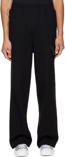 Черные широкие брюки для отдыха Givenchy