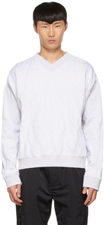 Off-White нейлоновый свитер Bottega Veneta