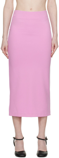 Розовая юбка-миди Ondina Sportmax