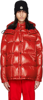 7 Moncler FRGMT Hiroshi Fujiwara Красная куртка Anthemium Moncler Genius