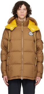 Коричневый пуховик Meriveles Moncler