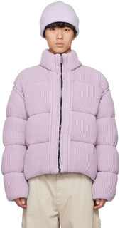 6 Moncler 1017 ALYX 9SM Фиолетовый пуховик Moncler Genius