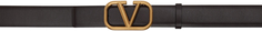 Коричневый ремень с логотипом VLogo Valentino Garavani
