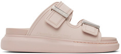 Розовые гибридные сандалии Alexander McQueen