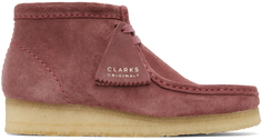 Розовые сапоги Wallabee Clarks Originals