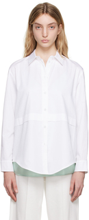 Белая рубашка Glassa Max Mara Leisure
