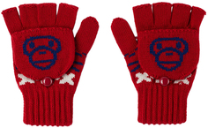 Детские красные детские перчатки Milo Nordic BAPE