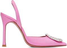 Розовые туфли-лодочки Camellia Amina Muaddi