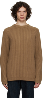 Светло-коричневый свитер реглан Joseph