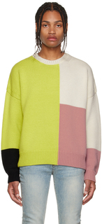 Разноцветный свитер с цветными блоками FRAME