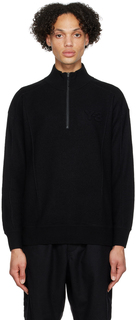Черный свитер с тиснением Y-3