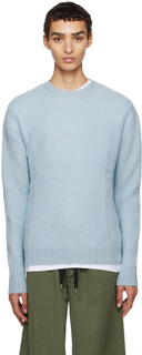Синий свитер с начесом ASPESI