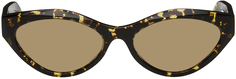 Солнцезащитные очки «кошачий глаз» черепаховой расцветки Givenchy