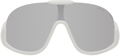 Белые солнцезащитные очки Visseur Moncler