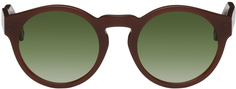 Коричневые круглые солнцезащитные очки Chloé Chloe