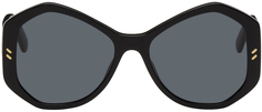 Черные шестиугольные солнцезащитные очки Falabella Pin Stella McCartney
