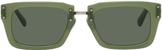 Зеленые солнцезащитные очки Le Raphia &apos;Les Lunettes Soli&apos; Jacquemus