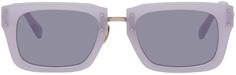 Фиолетовые солнцезащитные очки Le Raphia &apos;Les Lunettes Soli&apos; Jacquemus
