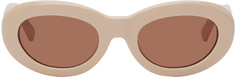 Бежевые солнцезащитные очки Courtney Sun Buddies