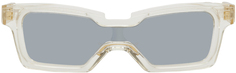 Бежевые солнцезащитные очки E10 Kuboraum