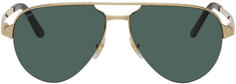 Зеленые солнцезащитные очки &apos;Santos de Cartier&apos;