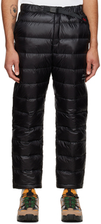 Черные пуховые брюки Portable Gramicci