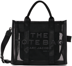Черная большая сумка-тоут The Tote Bag среднего размера Marc Jacobs
