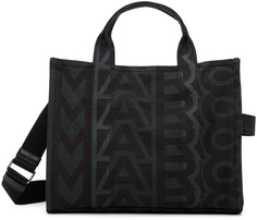 Черная маленькая объемная сумка-тоут The Monogram Marc Jacobs