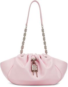 Розовая маленькая сумка через плечо Kenny Givenchy