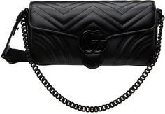 Черная сумка GG Marmont Gucci