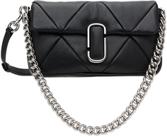 Черная сумка через плечо &apos;The Puffy Diamond Quilted J Marc&apos; Marc Jacobs