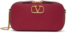 Розовая сумка через плечо с логотипом Vlogo Valentino Garavani