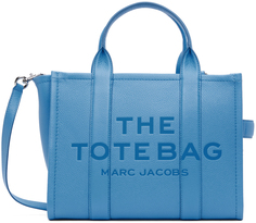 Синяя большая сумка-тоут The Tote Bag среднего размера Marc Jacobs