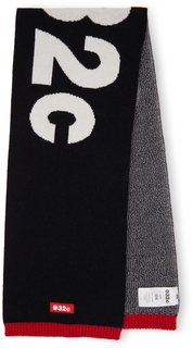 Детский черный шарф SSENSE Exclusive 032c